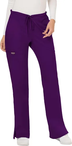 Vista 23 de Cherokee - Pantalones quirúrgicos elásticos Workwear Revolution WW120 para mujer, suaves y con cordón ajustable Negro