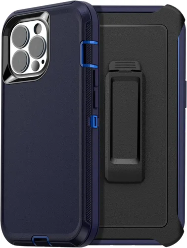 Vista 18 de AICase Funda para iPhone 12 Pro Max (6.7"), resistente protección contra caídas, cuerpo completo, a prueba de golpes, a prueba de polvo, protección