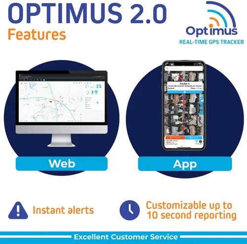 Vista 5 de Optimus 2.0, GPS Tracker - Dispositivo de seguimiento 4G LTE para coches, vehículos, personas,