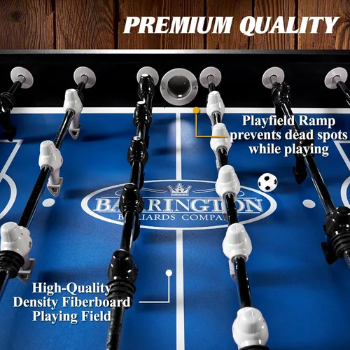 Vista 3 de Barrington 58" Full Size Competition Foosball Table