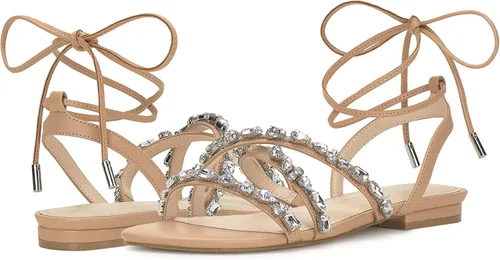 Vista 7 de Jessica Simpson Women's Rabenie Lace Up Sandal Flat