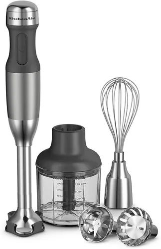 Vista 3 de KitchenAid KHB2561ACS Architect Series Batidora de mano de 5 velocidades - Coco Silver Architect CocoaSilver Edición Limitada