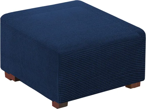 Vista 18 de Flamingo P Funda otomana elástica cuadrada, protector de muebles, protector de muebles plegable, protector de muebles, funda suave con parte