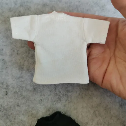 Vista 7 de Ropa de figura a escala 1/12, ropa masculina, camiseta, pantalones, pantalones, ropa para figura de acción masculina de 6 pulgadas, muñeca corporal