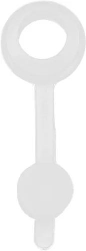 Vista 4 de dPois Ojales de silicona con orificios para popote con tapones para tapas de tarros de masón, tapas de conserva, cubierta de fermentación de esclusa