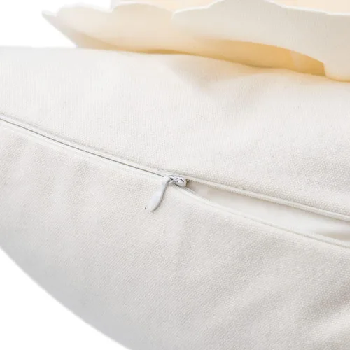Vista 8 de Fundas de almohada decorativas de flores 3D hechas a mano, funda de cojín elegante para cama, sofá, silla, sala de estar, dormitorio, decoración