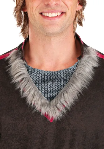 Vista 3 de Disfraz para adulto de Kristoff de Frozen Deluxe Multicolor