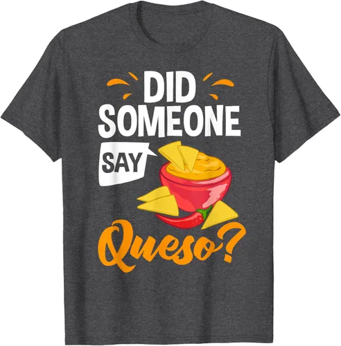 Vista 31 de Queso Dip Camiseta Chile con Queso Salsa Mexican Chips Chile con Queso, Negro