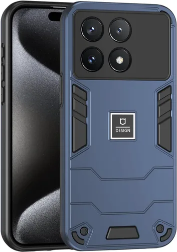 Vista 254 de Funda compatible con Redmi A1, compatible con Redmi A2 2 en 1 [PC dura + TPU], funda de teléfono negra