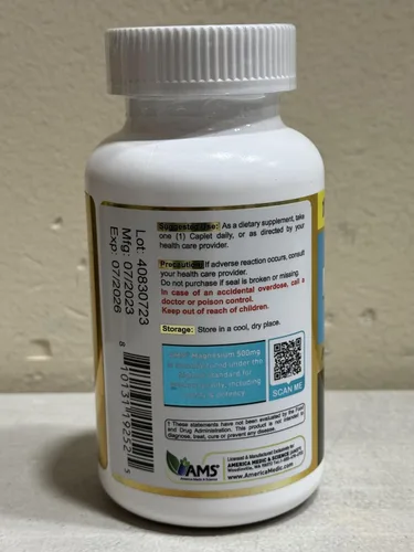 Vista 6 de Magnesio 500mg 240ct