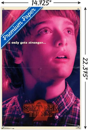 Vista 3 de Netflix Stranger Things: Season 2 - Póster de pared con alfileres