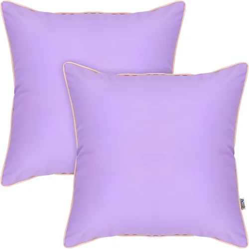 Vista 21 de Paquete de 2 fundas de almohada para exteriores de 12 x 20 pulgadas, resistente al agua, de piel de silicona, resistente a los rayos UV, resistente