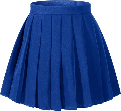 Vista 23 de Faldas plisadas a cuadros de cintura alta para mujeres y niñas, talla grande, uniforme escolar, mini disfraces de cosplay
