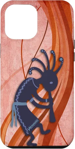 Vista 26 de Native American Kokopelli - Old School 2 - Fan Fun Case for iPhone 17