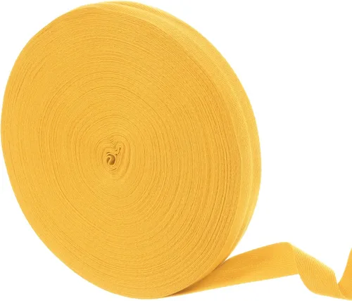 Vista 47 de uxcell Cinta de sarga de algodón de 50 yardas, cinta de espiga de 3/8 pulgadas para coser ropa, manualidades (azul)