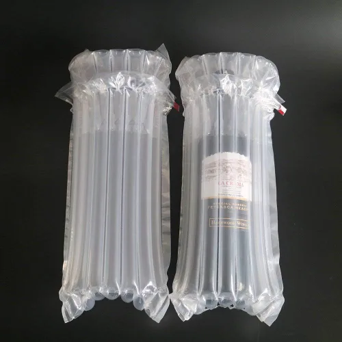 Vista 6 de Protector de botella de vino, 6 paquetes de bolsas de burbujas con bomba gratuita, funda reutilizable, bolsa de cojín inflable de viaje