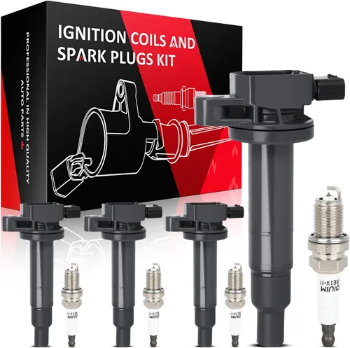 Vista 51 de SCITOO Paquete de bobinas de encendido para Pontiac Montana 3.4L 1999-2005 para Grand Prix 3.8L 1997-2008 para Oldsmobile Alero 3.4L 1999-2004