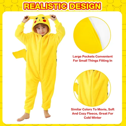Vista 2 de Geamiki Pijama de anime de dibujos animados para niños, adultos, fiesta de Halloween