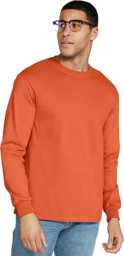 Vista 135 de Gildan - Camiseta de manga larga de algodón ultra estilo G2400 para adultos, paquete múltiple