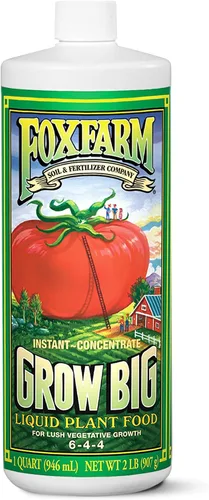 Vista 7 de FoxFarm Grow Big - Alimento líquido para plantas en floración - Fertilizante para flores, frutas y verduras, perfecto para plantas en macetas