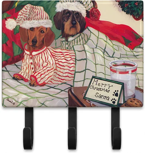 Vista 49 de Caroline's Treasures Bichon Frise Sisters - Ganchos para correa o llavero, multicolor