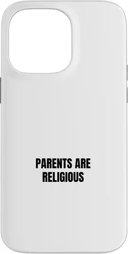Vista 21 de iPhone 16 Parents are religious Case