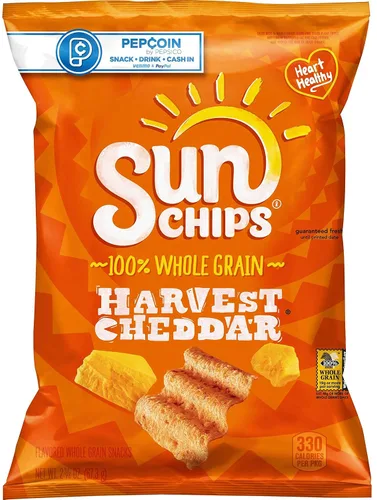 Vista 4 de Sunchips Variedad de chips de grano, 1.5 oz., 60/cartón (FRI49932)