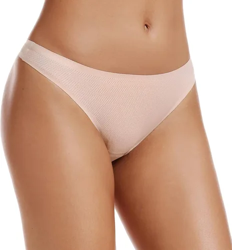 Vista 3 de voenxe - Tangas para mujer, sin costuras, invisibles, sin líneas, transpirables, cómodas, paquete de 5unidades