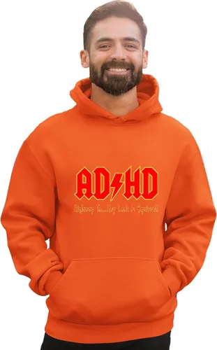 Vista 17 de Go All Out Sudadera con capucha para hombre y mujer con texto en inglés "Highway To Hey Look A Squirrel
