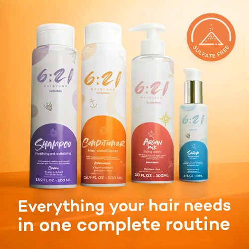 Vista 9 de 621 by Kika Nieto - Acondicionador de aceite de coco, tratamiento desenredante y antiencrespamiento para cabello adelgazante, dañado o teñido