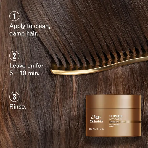 Vista 6 de Wella Professionals ULTIMATE SMOOTH Intense Mask with Deep Nourishment