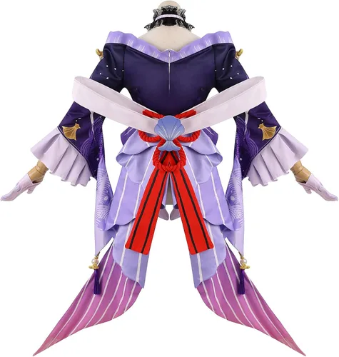 Vista 4 de NSPSTT Genshin Impact Cosplay - Disfraz de todos los personajes, juego completo, disfraz de Halloween para mujeres y hombres