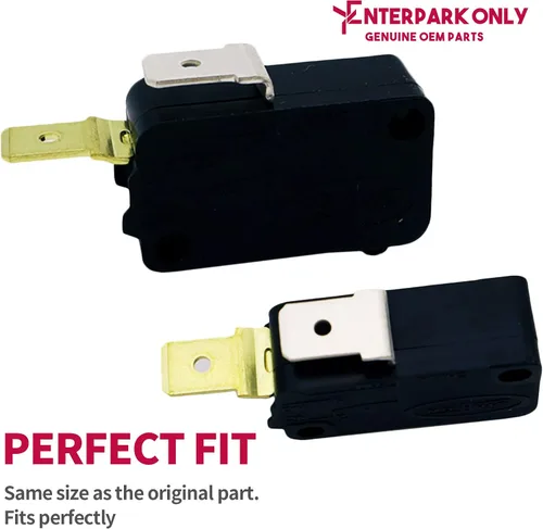 Vista 3 de ENTERPARK Nuevo OEM 2 Pack GE SZM-V16-FC-63 Microinterruptor Microinterruptor de repuesto para LG GE Starion