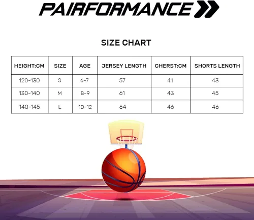 Vista 7 de Conjunto de camisetas de baloncesto prémium para niños, camisetas deportivas y pantalones cortos deportivos para jóvenes y niños de 6 a 12 años