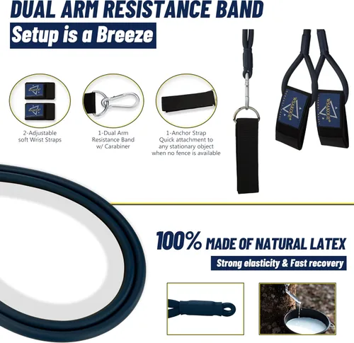 Vista 3 de Baseball Band Resistance Band for Pitchers, Arm Trainer for Throwing Training