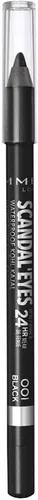Vista 2 de Rimmel Scandal'eyes - Forro impermeable, color negro, 0.04 oz