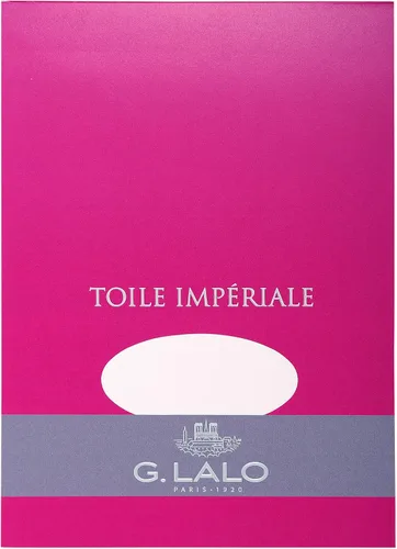 Vista 7 de G. Lalo Toile Imperiale - Bloc de papel (A4, 3.53 oz, 50 hojas), color blanco