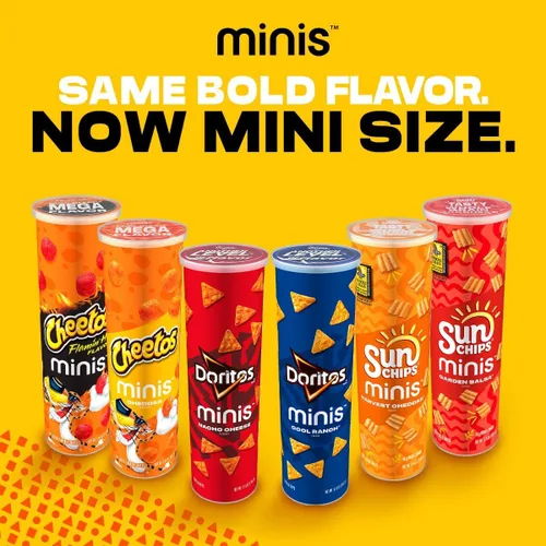 Vista 5 de Minis Botes, Doritos Queso Nacho, 1.95 onzas (paquete de 12)