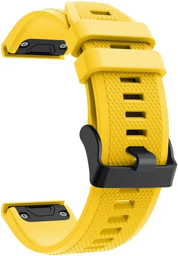 Vista 11 de REYDA Correa de silicona compatible con Garmin Fenix 8 Pro/8/E 1.850 in, 0.866 in, correa de reloj de ajuste rápido, suave y transpirable, pulsera