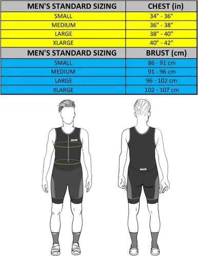 Vista 2 de Camiseta de triatlón para hombre - Tri Top Hombres Singlet - Camiseta de triatlón sin mangas para hombre - Camisetas de triatlón para hombre FRT, 2