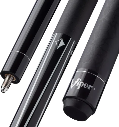 Vista 2 de Viper by GLD Products Diamond 58" 2-Piece Pool Cue Stick, 18-21 Ounce Acabado negro