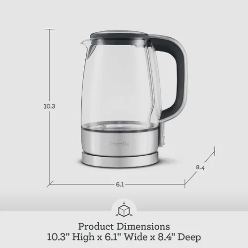 Vista 6 de Breville Hervidor de agua transparente BKE595XL