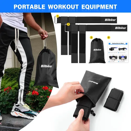 Vista 7 de Tibialis - Correa de entrenamiento para ejercicios de alivio de férula de espinilla, accesorio ajustable para levantamiento de flexión de cadera