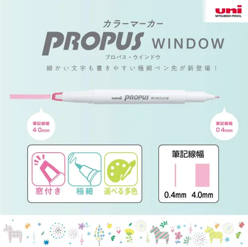 Vista 3 de Uni Propus - Color ahumado para ventana, juego de 5 colores (Pus-103T 5C3)