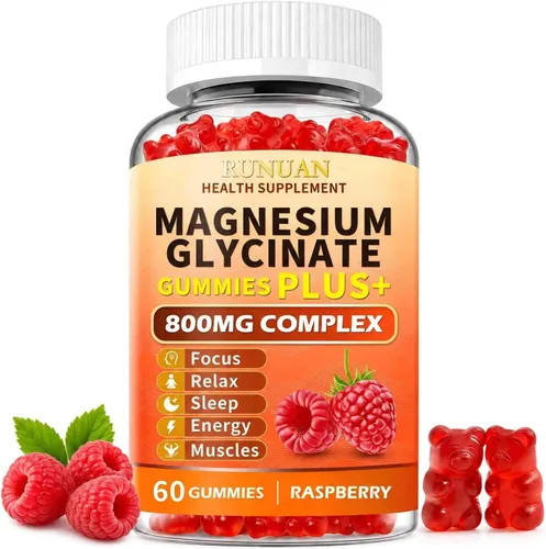 Vista 10 de Gomitas complejas del magnesio, tronato del malato del glicinato