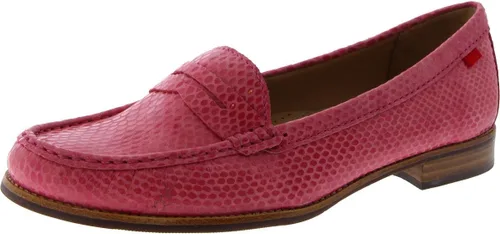 Vista 15 de Mocasines Penny de piel auténtica cómodos sin cordones para mujer