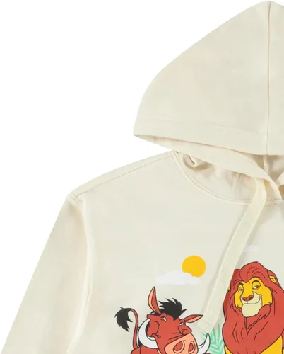 Vista 3 de Disney Sudadera de moda para mujer, diseño clásico de Hakuna Matata, diseño de rey león Simba