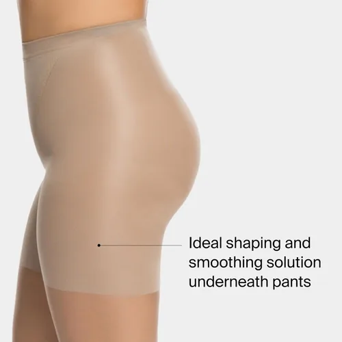 Vista 3 de SPANX Power Capri - Pantimedias sin pies moldeadoras para el cuerpo para control del núcleo, longitud ajustable, cintura cómoda
