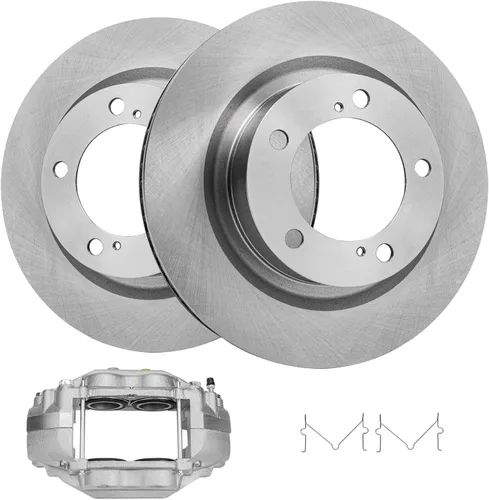 Vista 17 de Detroit Axle - Reemplazo de pinza de freno del lado del pasajero para rotores de disco delanteros de 353mm para Dodge Ram 1500 2500 3500 2006-2008