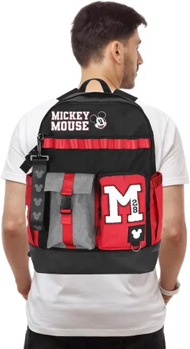 Vista 7 de Bioworld Disney Mickey Mouse M - Mochila para adultos, color negro y rojo